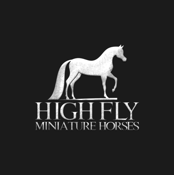 High Fly Miniature Horses Logo